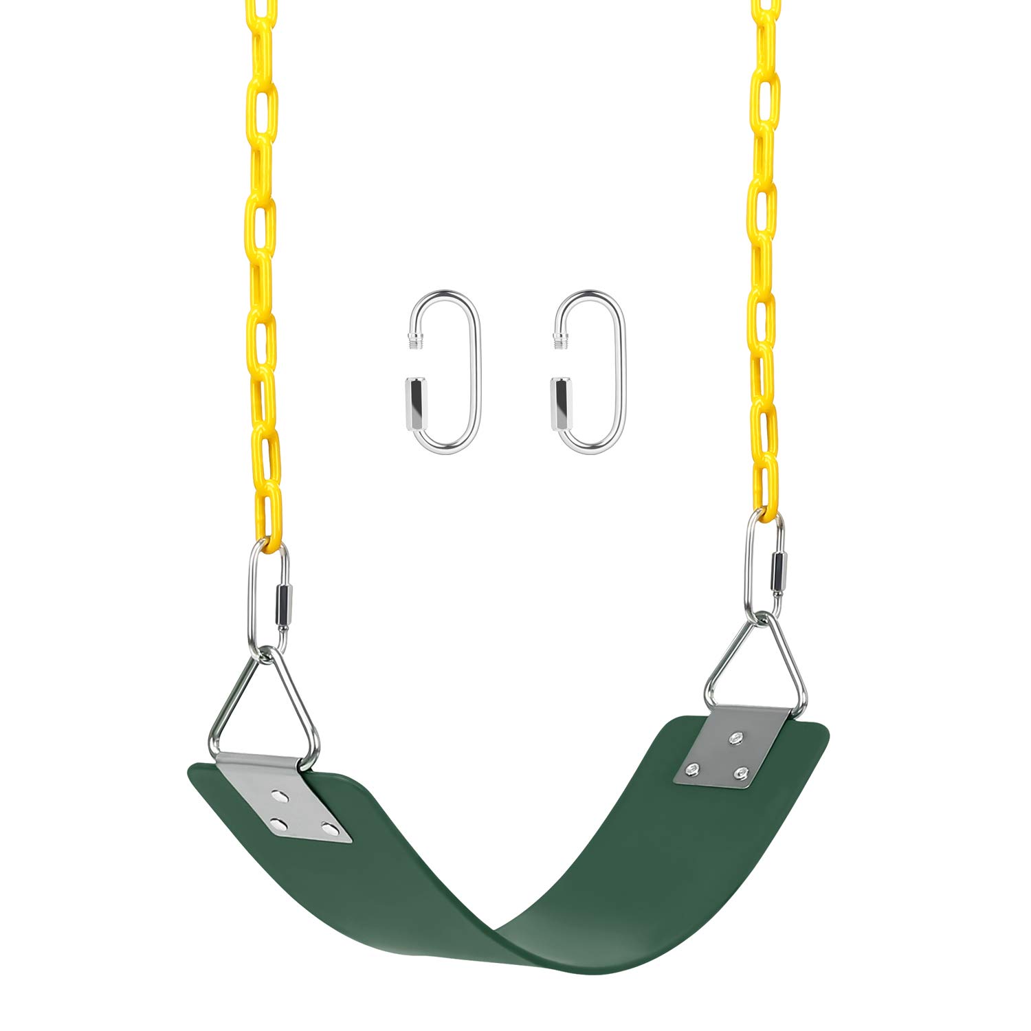 Swing Set, AGPtEK Swing Seat 250lb with Anti-Rust Chains 167.6 CM | Thermoplasti