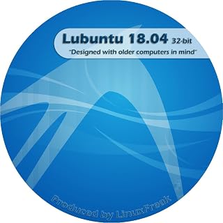 Lubuntu Linux 18.04 DVD - FAST Desktop Live DVD - Official 32-bit Release