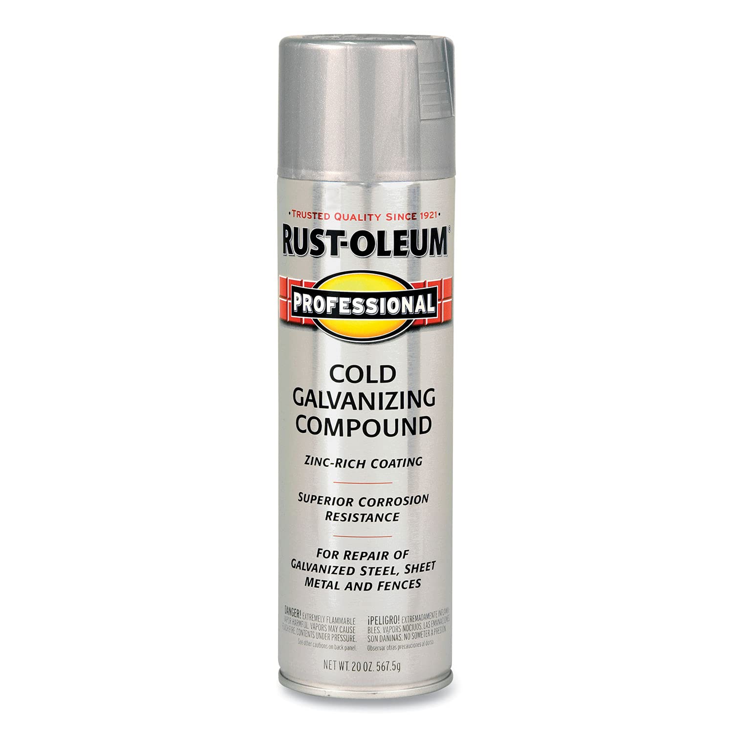 Rust-Oleum Professional Cold Galvanizing Compound Spray Paint | Galvanized Metal