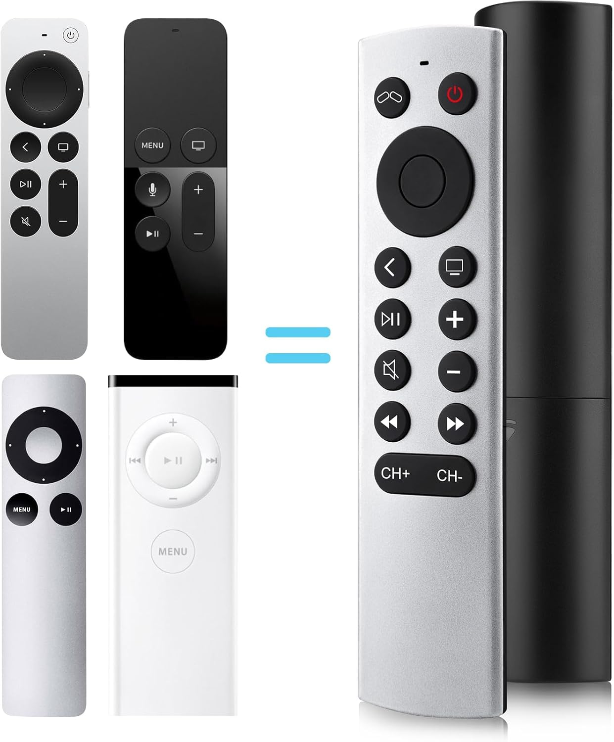 Replacement for Apple-TV-4K-Remote, Remote Control for Apple TV 4K/HD | NOT Siri