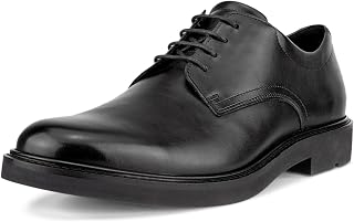 ECCO Mens London Plain Toe Tie Oxford