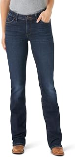 Wrangler Women's Willow Mid Rise Performance Waist Boot Cut Ultimate Riding Jean