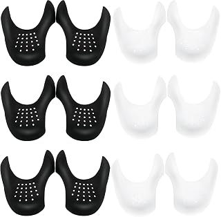 6 Pairs Anti-Wrinkle Shoes Protector Toe Box Against Shoe Wrinkles Prevent Sports Shoes Wrinkles for Men 7-12 / Women 5-8