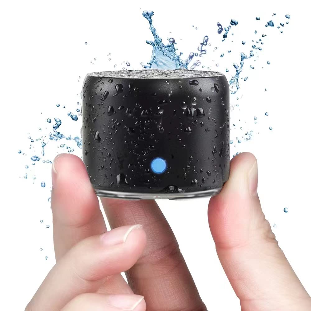 EWA A106 Mini Bluetooth Speaker with Travel Case, Bass Radiator Enhanced Bass, I