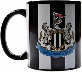 Hy-Pro Newcastle United FC Ceramic Mug | Officially Licensed, 11oz/325 ml Football Fan Cup for Hot Drinks, Microwave & Dishwasher Safe Gift for Men & Boys