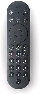 Sky Glass and Sky Stream TV Remote - Anthracite Black