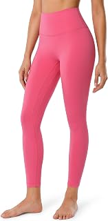 Colorfulkoala Dreamlux Women's Seamless Front Yoga Leggings 7/8 High Waist Gym Pants