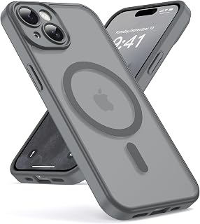 Oududianzi - Magnetic Cover for iPhone 15 Magsafe Case, TitaniumGray