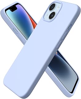 ORNARTO für iPhone 14 Hülle aus Silikon 6,1 Zoll - Baby blau