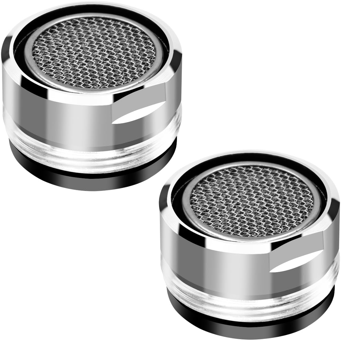LICQIC Faucet Filter Replacement Insert, Tap Aerator Male, 2 Pcs 24 mm | Water S