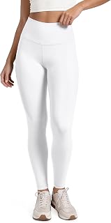 ODODOS Body-Hugging Workout Leggings with Back Pocket for Women, 25" /28" High Waist Yoga Pants