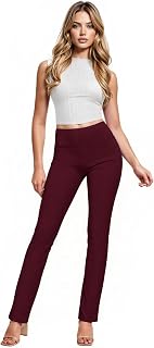 Hybrid & Company Slim Bootcut Pants