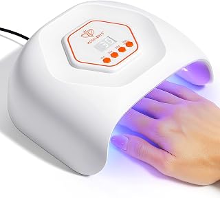 modelones UV Light for Gel Nail, Professional 48W UV LED Nail Lamp | 4 Timer Settings, 21 LEDs, Fast Curing Lamp, Auto Sensor, Compatible with All Gel Polish, Home & Salon Use