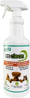 ez-clean BioEnzyme Odour & Stain Remover - 1 L Spray - Fragrance Free | Highly Concentrated Bio-Enzyme Pet Odor Eliminator for Dog, Cat & Small Animal Urine - Indoor & Outdoor Use on Organic Spills