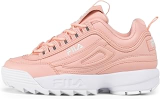 Fila Disruptor Low WMN Women's Pink Leather Shoes 1010302.71Y