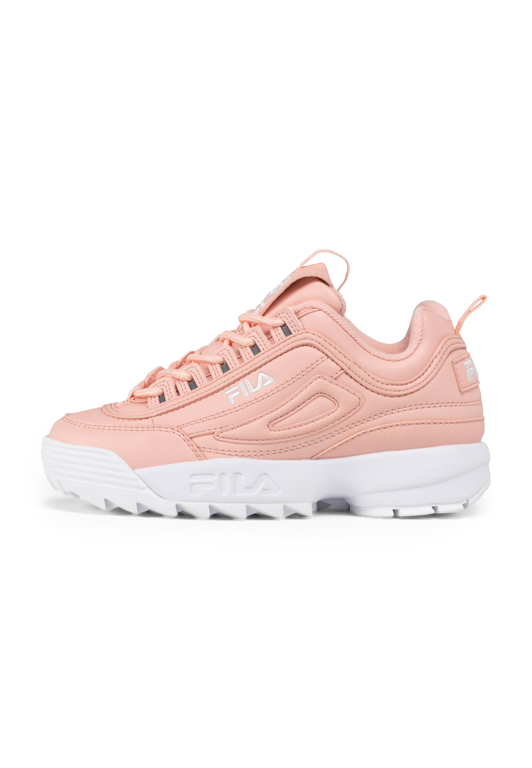 Fila Disruptor Low WMN Women's Pink Leather Shoes 1010302.71Y
