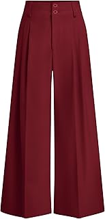 PRETTYGARDEN Women's High Waisted Wide Leg Dress Pants