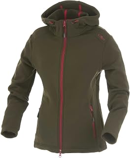 CMP Girl's Children's Knit-tech Jacket With Fixed Hood KID G JACKET FIX HOOD