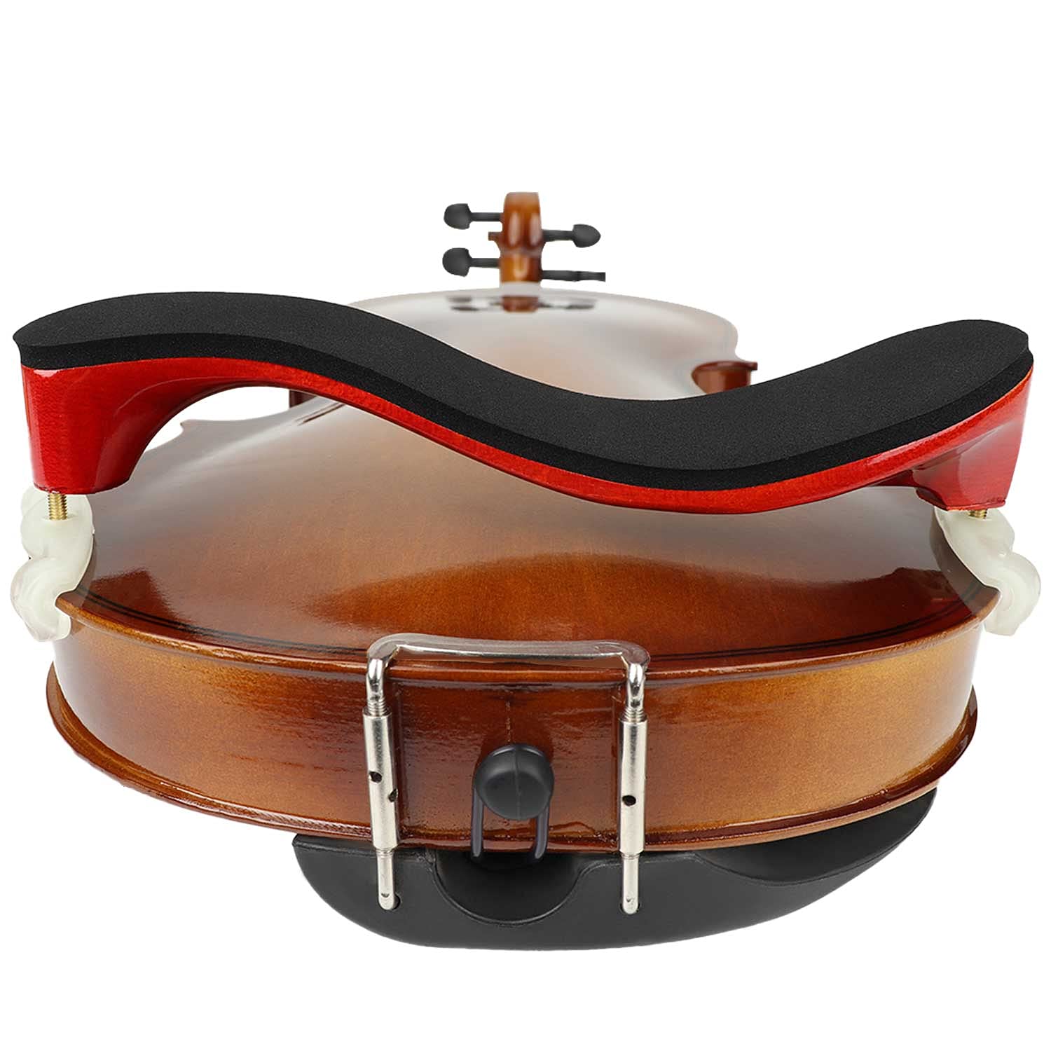 LMS Violin Shoulder Rest for 3/4 Size 4/4 Size and 1/2 Size, Adjustable Shoulder