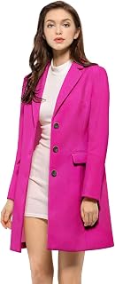 Allegra K Basic Coat Basic Coat Women