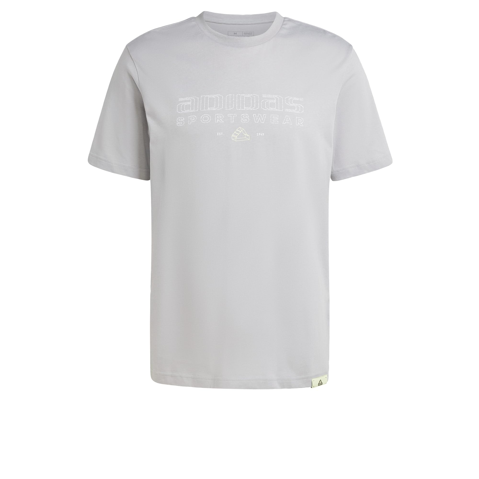 adidas Men's Essentials Linear Single Jersey Tee