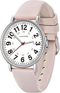 Nurse Watch Nurses Doctor Watches Women Men Waterproof Luminous Dial Japanese Quartz Movement Easy Read Military Clock with