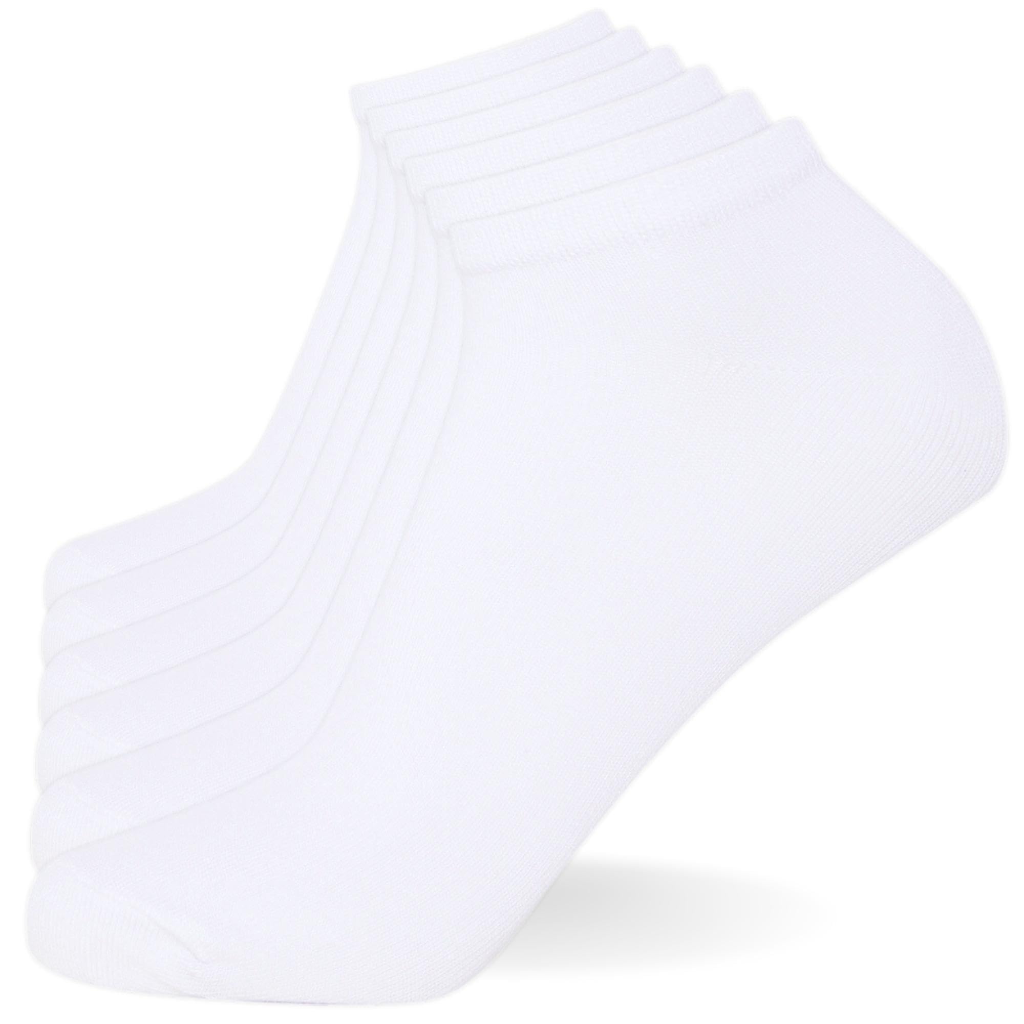 FM London calcetines entrenadores de bambú para mujer paquete de 6