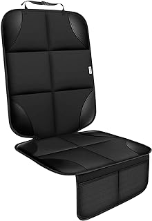 Meolsaek Car Seat Protector for Child Car Seat，Non-Slip Backing No Imprints | Durable Car Seat Mat 600D Fabric, Waterproof Car Seat Cover with Thick Pad