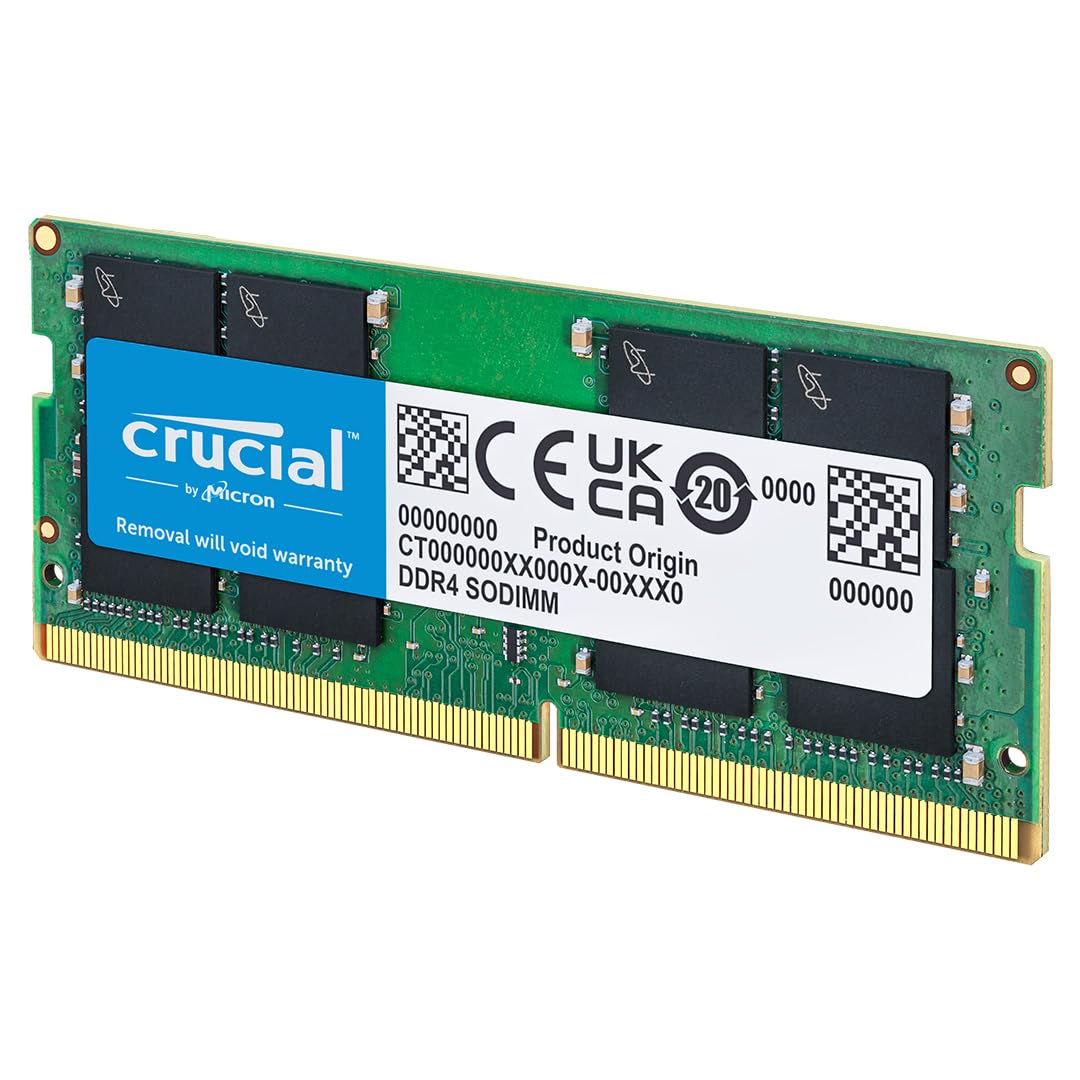 Crucial DDR4 RAM 8GB 3200MHz SODIMM CL22, Laptop Computer Memory, Mini PC (or 29