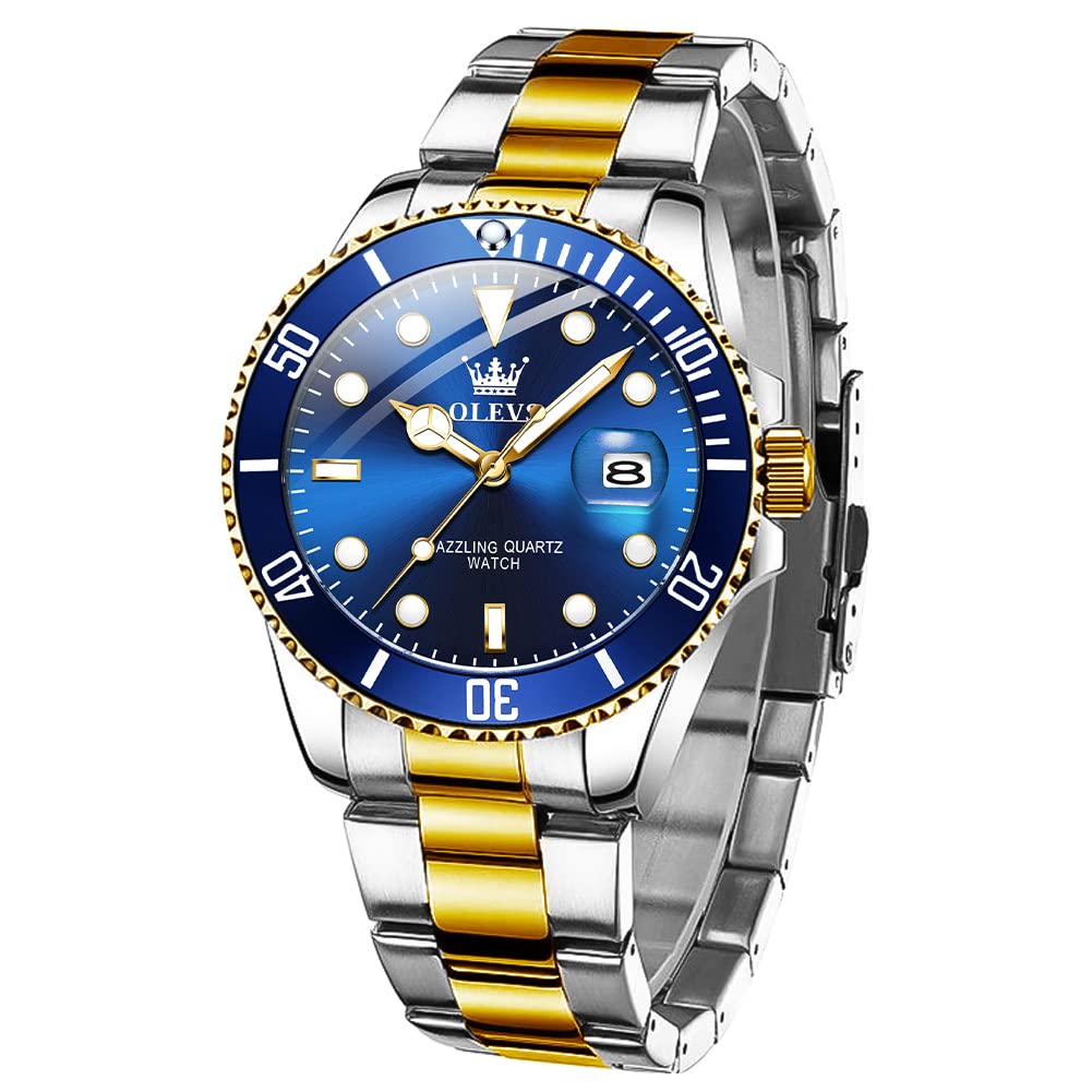 OLEVS Multifunction Men Watch Multidial Waterproof Luminous Chronograph