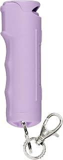 SABRE Pepper Gel Spray with Fast Flip Top Safety & Snap‑Clip Keychain | Maximum Strength with UV Dye for Self Defense, Finger Grip, Reduces Wind Blowback, 10-Second Spray, 14-ft Range, Made in USA