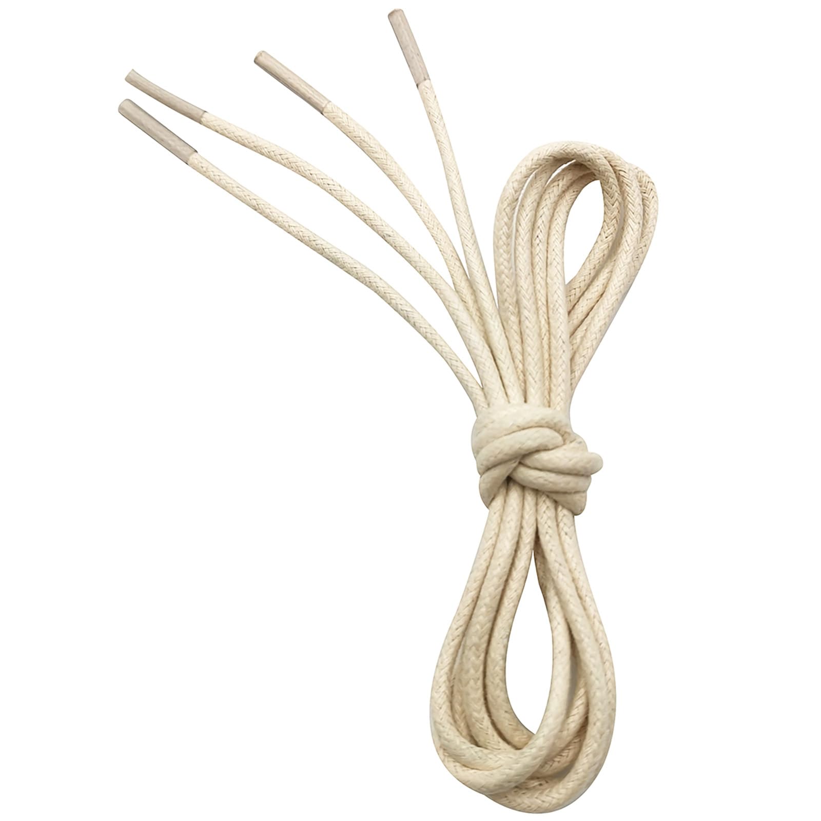 VSUDO Business Shoelaces Waxed Diameter 2.5 mm Thin Round Shoelaces