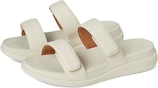 Fitflop F-mode Go Adjustable Flatform Two-bar Slides Slippers SandalsWomen