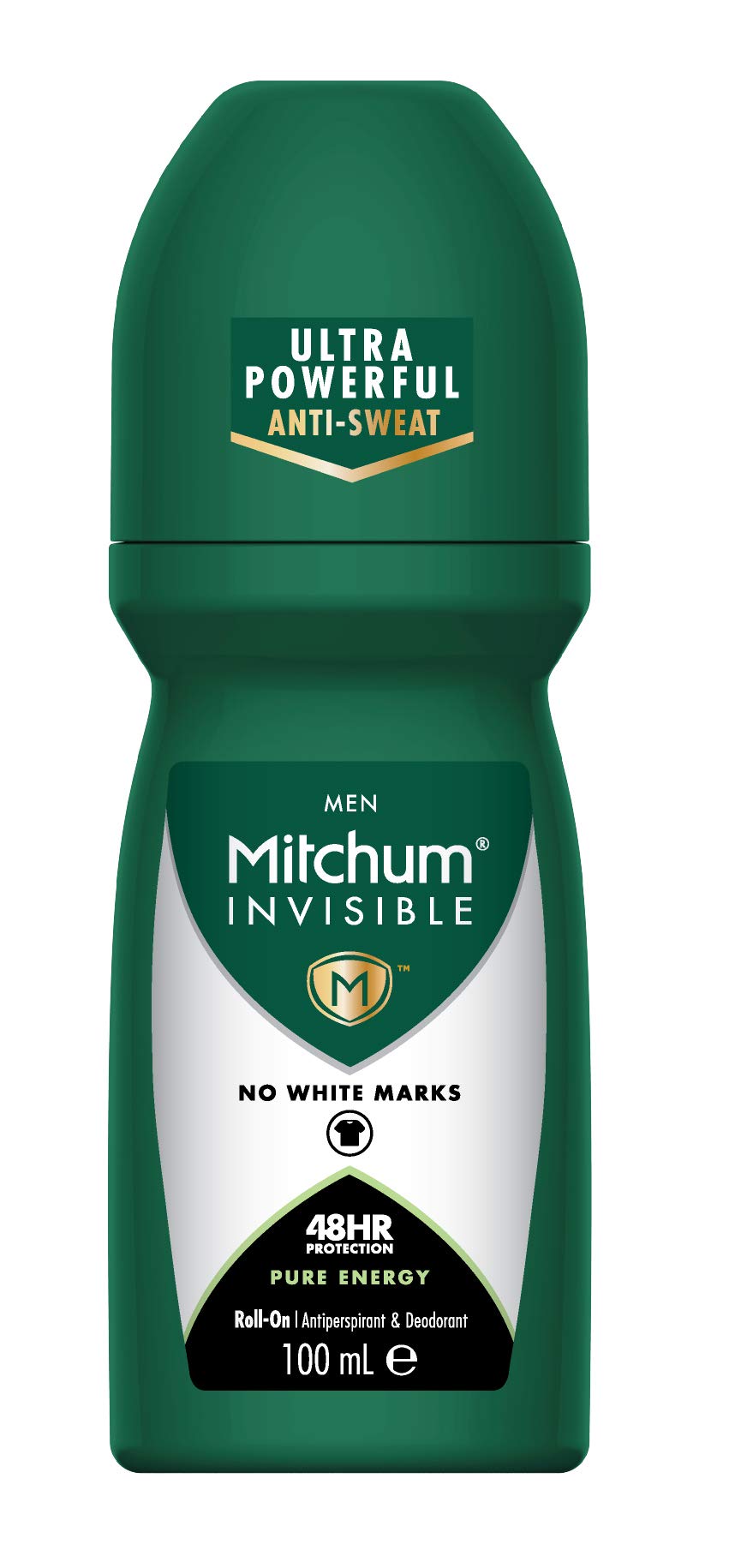 Mitchum Invisible Men 48HR Protection Roll On Anti-Perspirant & Deodorant, No Wh