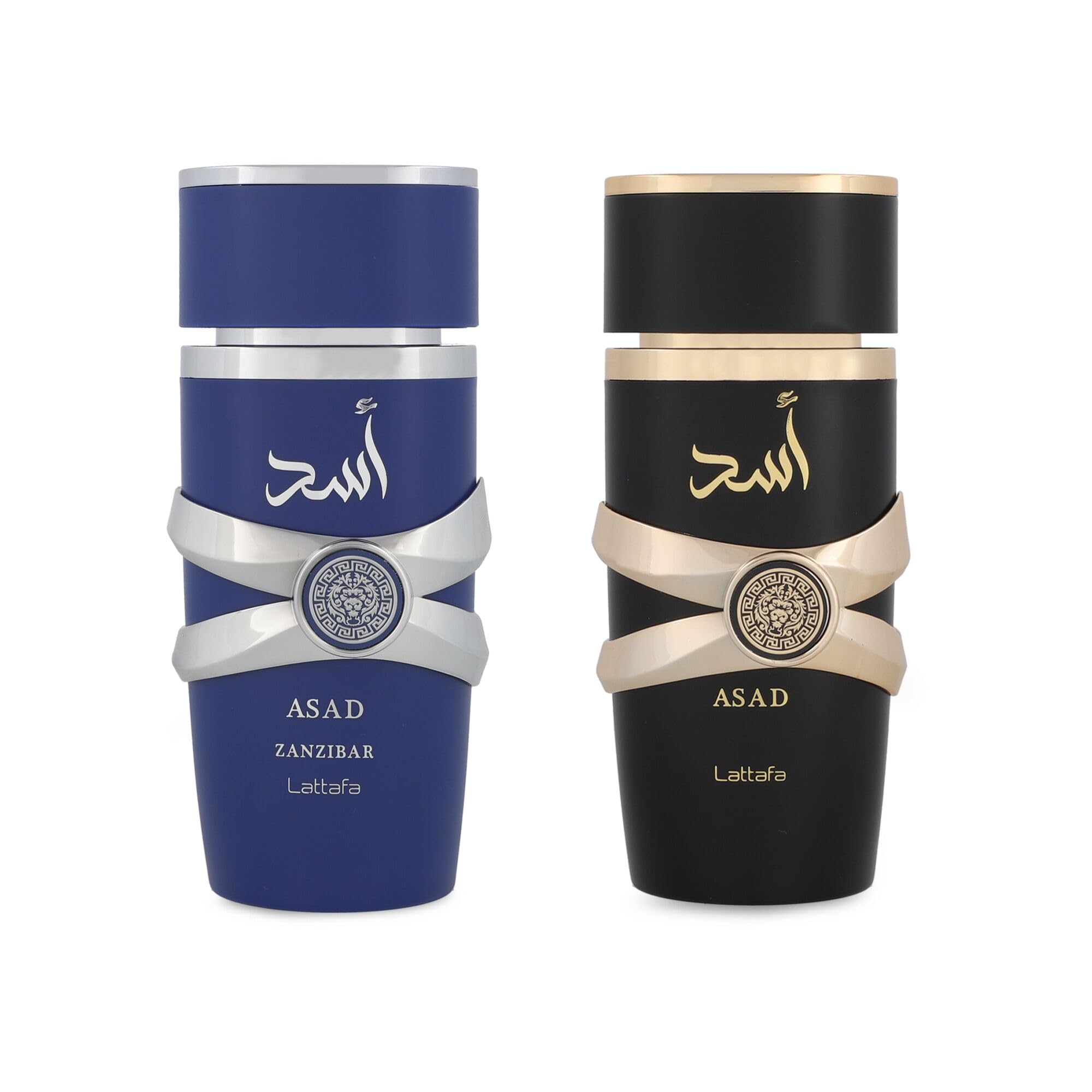 Lattafa Asad 5th Anniversary Edition – Spicy, Woody, Amber, Sweet – 2 Piece Eau 
