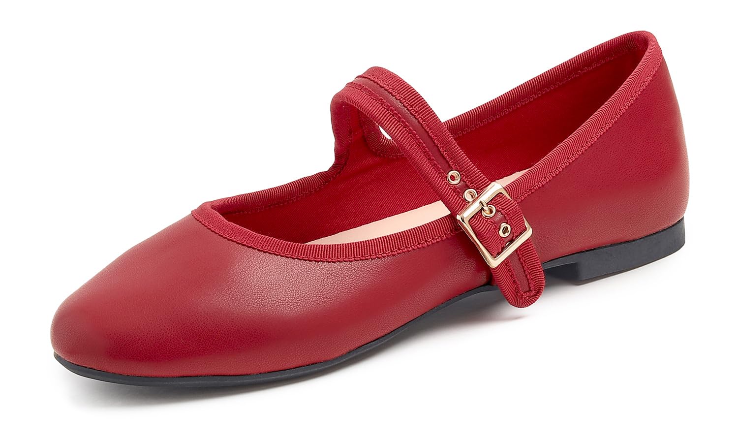 Feversole Women's Soft Breathable Mary Jane Memory Foam Cushioned Comfort Round 