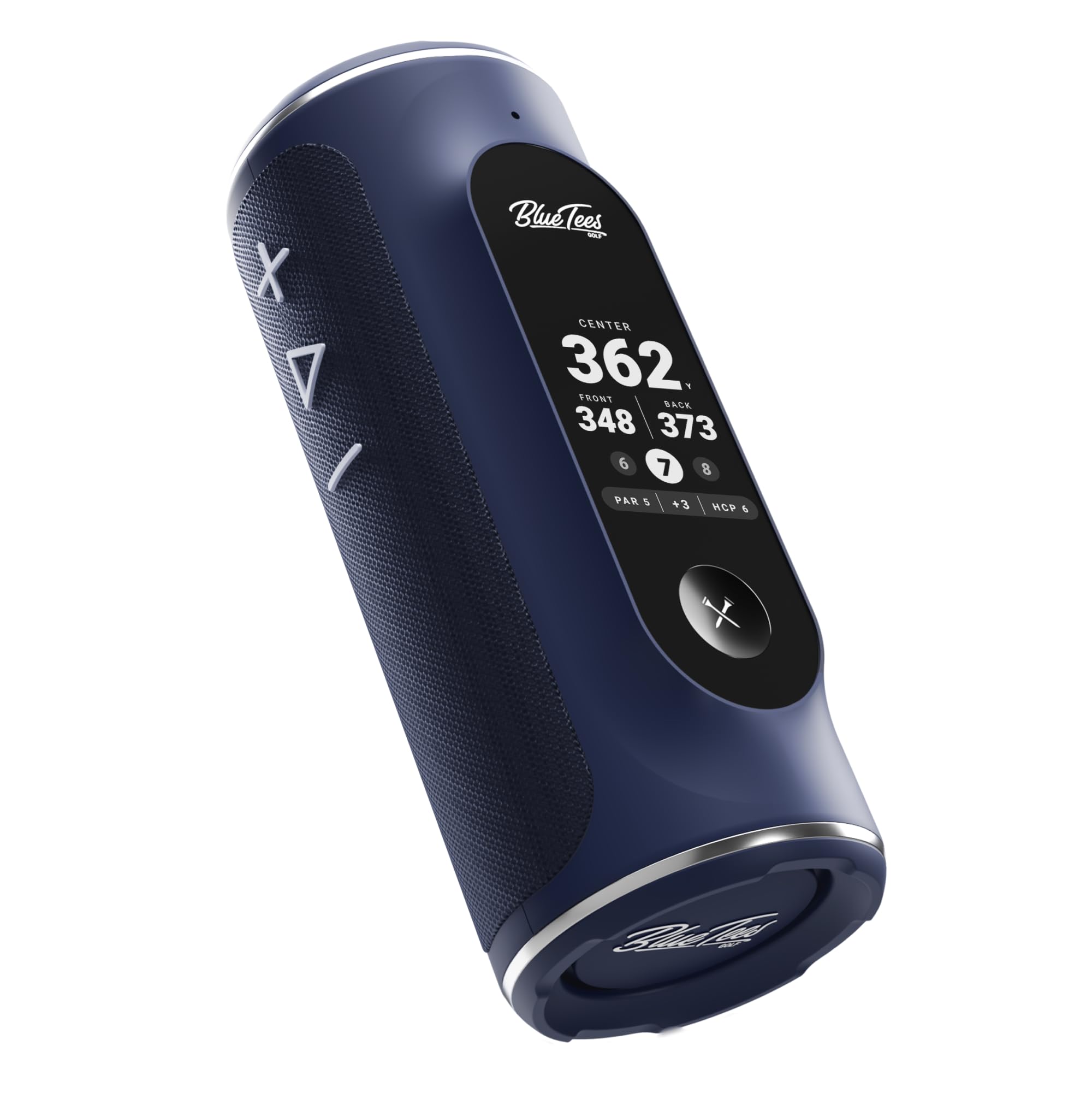 Blue Tees Golf Player+ AI-Powered GPS Speaker - Touchscreen Display, 10+ Hour Ba