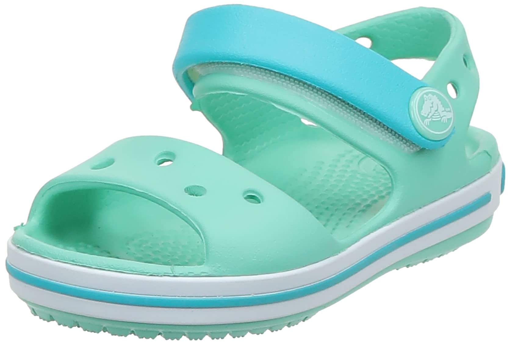 Crocs Crocband Sandal Kids, Sandali Unisex - Bambini e ragazzi, Pistachio, 32/33