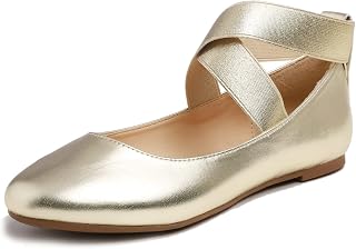 Feversole Coloured Suede Ballerina with Memory Foam Cushion for Macaroons for Women
