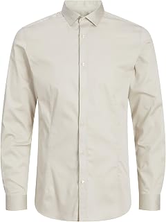 JACK & JONES Mens Jjprparma Shirt L/S Noos