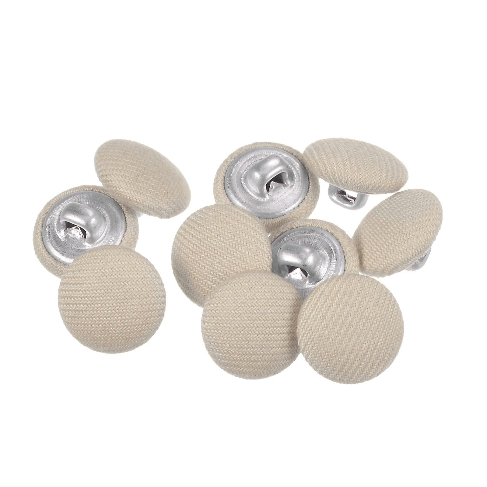 Generic 10 x 20L Round Sewing Buttons with Metal Shank 12.5mm for Dress Blouse B