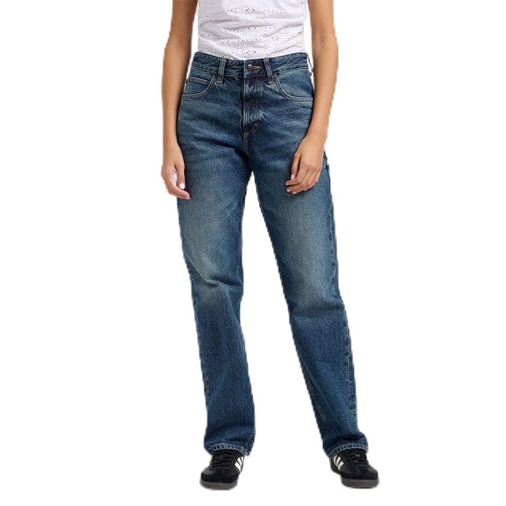 Lee - Women's Jeans - Wide Straight Fit - Rider Loose - Burst Limit