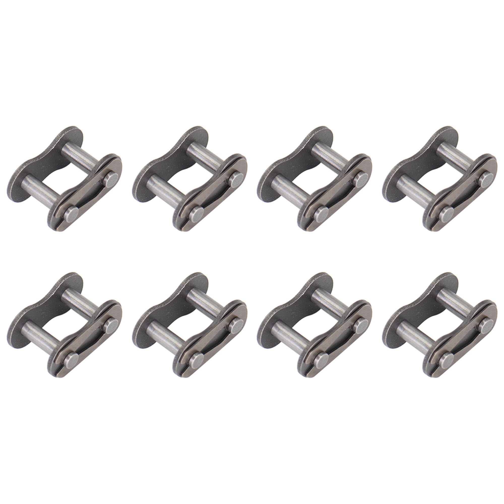 FOCMKEAS 8PCS 06B Roller Chain Connecting Links, 3/8 Inch Pitch Master Connector