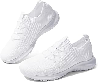 TIOSEBON Women's Sports Shoes Running Shoes Mesh Leisure Running Shoes Breathable