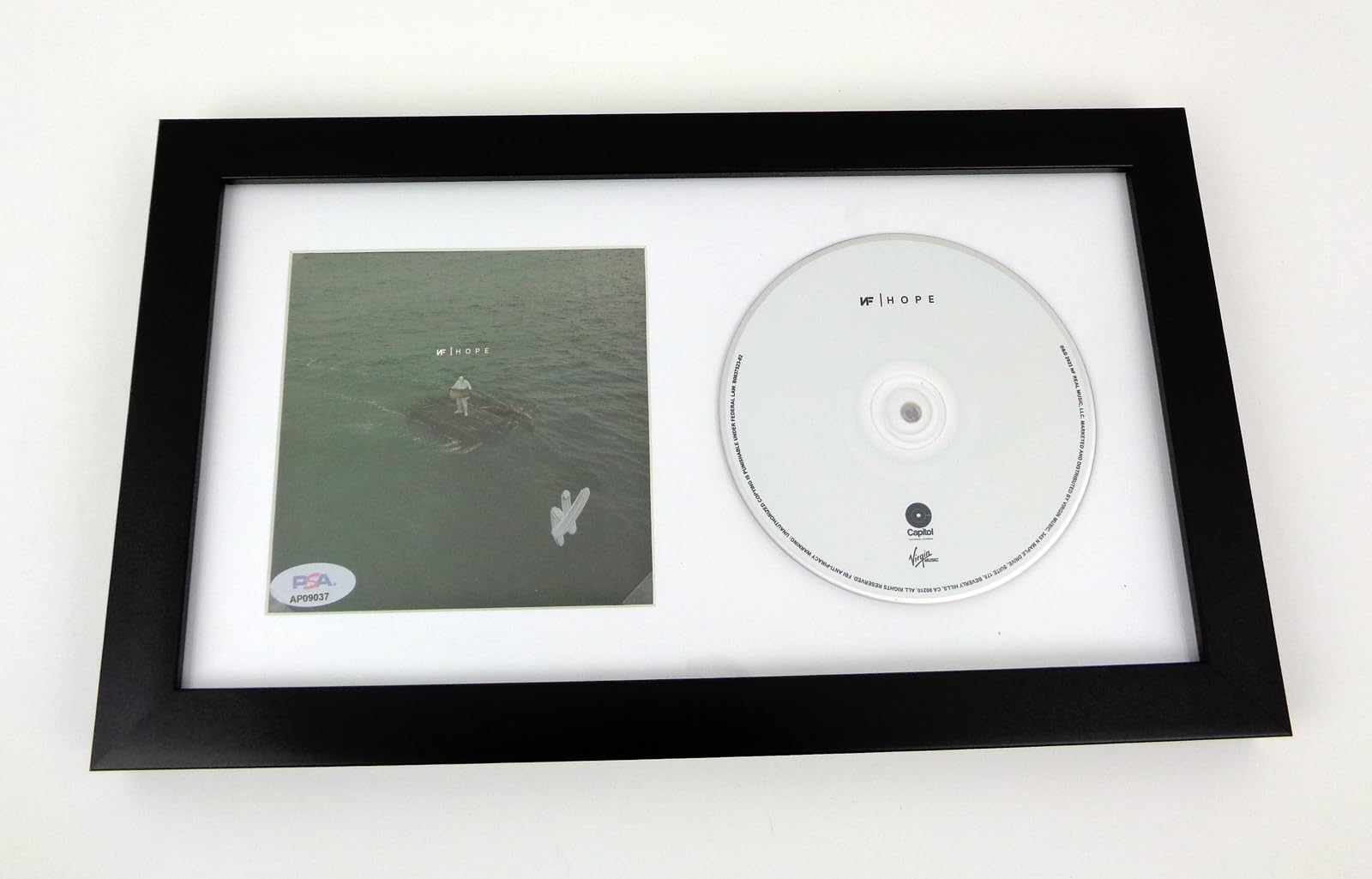 Hope CD Signed Autographed by NF Nathan Feuerstein Framed PSA/DNA COA A