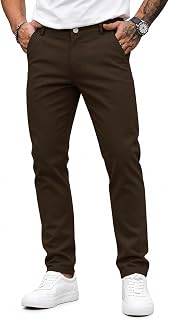 HUNGSON Men's Bike Jeans and Skinny Slim Fit Stretch Straight Leg Fashion Jeans