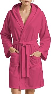 PETTI Artigiani Italiani Unisex, Hooded Microfiber Bathrobe