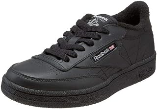 Reebok Club C Black Black Youths Trainers Size 6 UK