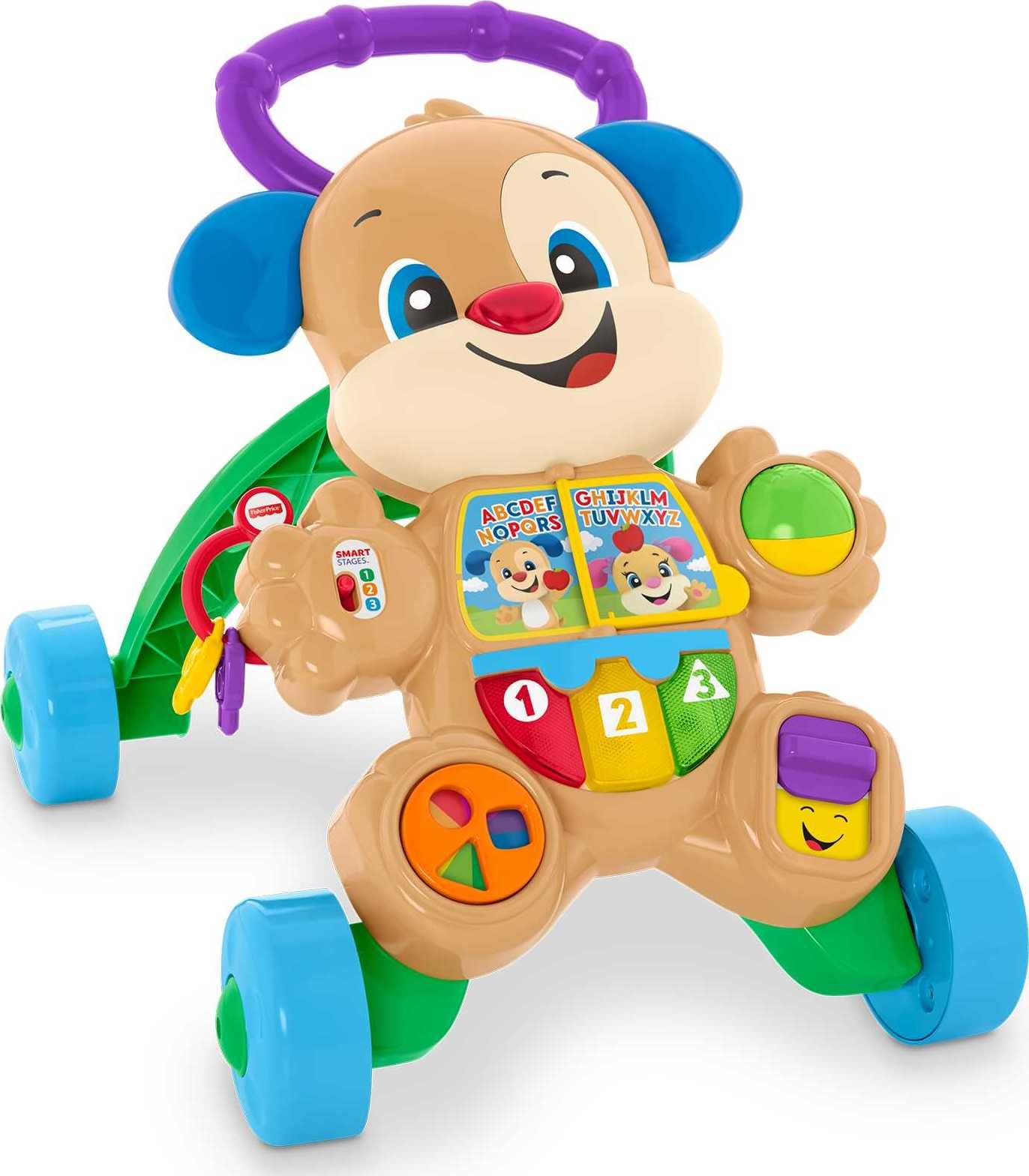 Fisher-Price Laugh & Learn Smart Stages Puppy Walker | Baby Toy, Educational Mus