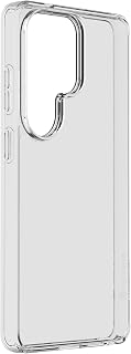 cellularline Clear Protect Case for Galaxy S26 Ultra in Dual Material Anti-Shock with Raised Edges for Display and Camera, Military Test, Antibacterial Transparent